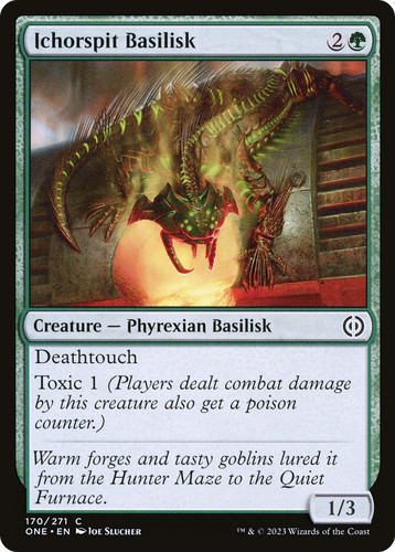 Ichorspit basilisk one mtg - x1,