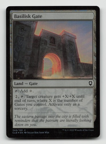 Basilisk gate 346 commander - gate,