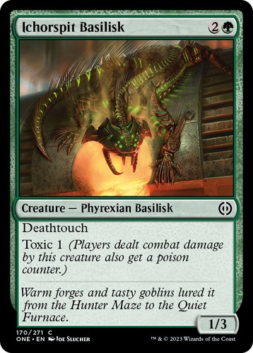 Ichorspit basilisk mtg - basilisk, en