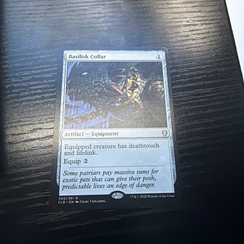 Basilisk collar mtg - collar, promos