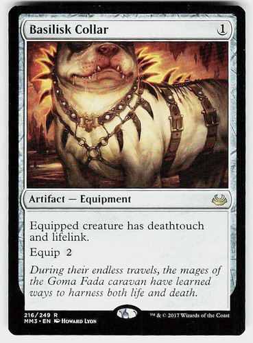 Basilisk collar the list - basilisk,