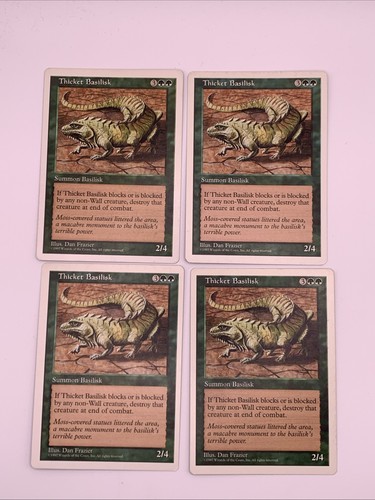 Mtg thicket basilisk 4 - mtg, x