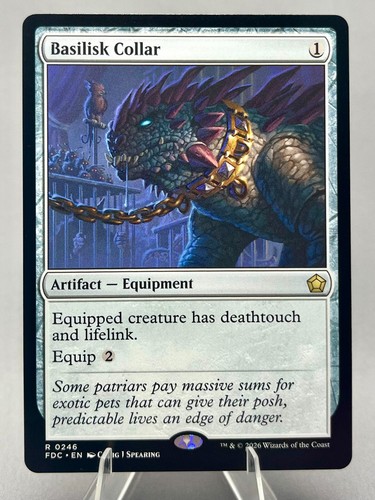 Basilisk collar fdc - basilisk,