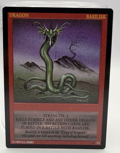 Basilisk wyvern ccg - basilisk, #15