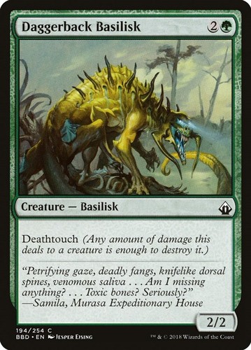 Daggerback basilisk bbd - daggerback, [bbd