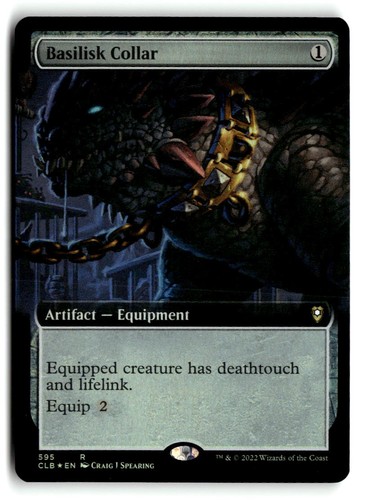 Foil basilisk collar - foil,