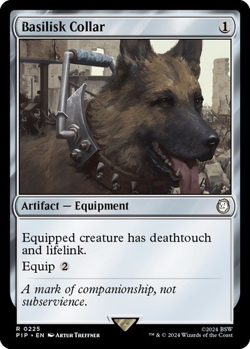 Basilisk collar 225 pip mtg - collar,